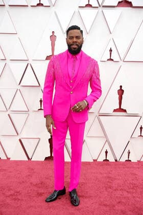 Colman Domingo arrives on the red carpet of The 93rd OscarsÂ® at Union Station in Los Angeles, CA on Sunday, April 25, 2021. Los Angeles CA USA  Copyright: xMattxPetitx 34135060THA