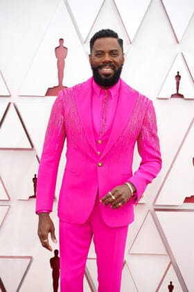 Colman Domingo arrives on the red carpet of The 93rd OscarsÂ® at Union Station in Los Angeles, CA on Sunday, April 25, 2021. Los Angeles CA USA  Copyright: xMattxPetitx 34135062THA