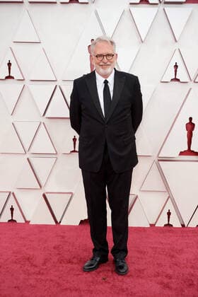 OscarÂ® nominee David Crank arrives on the red carpet of The 93rd OscarsÂ® at Union Station in Los Angeles, CA on Sunday, April 25, 2021. Los Angeles CA USA  Copyright: xMattxPetitx 34135072THA