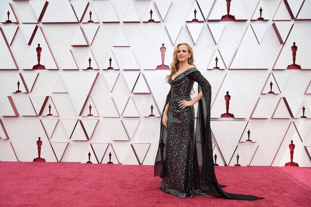 Marlee Matlin arrives on the red carpet of The 93rd OscarsÂ® at Union Station in Los Angeles, CA on Sunday, April 25, 2021. Los Angeles CA USA  Copyright: xMattxPetitx 34135098THA