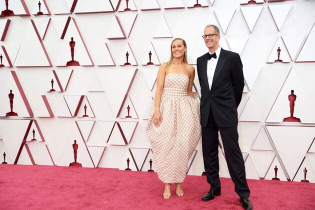 OscarÂ® nominees Dana Murray and Pete Docter arrive on the red carpet of The 93rd OscarsÂ® at Union Station in Los Angeles, CA on Sunday, April 25, 2021. Los Angeles CA USA  Copyright: xMattxPetitx 34135114THA