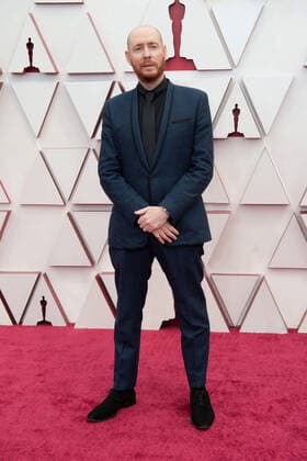 OscarÂ® nominee Lee Kern arrives on the red carpet of The 93rd OscarsÂ® at Union Station in Los Angeles, CA on Sunday, April 25, 2021. Los Angeles CA USA  Copyright: xMattxPetitx 34135137THA