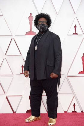 Questlove arrives on the red carpet of The 93rd OscarsÂ® at Union Station in Los Angeles, CA on Sunday, April 25, 2021. Los Angeles CA USA  Copyright: xMattxPetitx 34135216THA