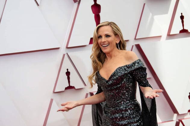 Marlee Matlin arrives on the red carpet of The 93rd OscarsÂ® at Union Station in Los Angeles, CA on Sunday, April 25, 2021. Los Angeles CA USA  Copyright: xMattxPetitx 34135229THA