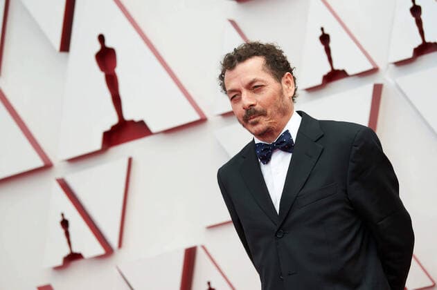 OscarÂ® nominee Jaime Baksht arrives on the red carpet of The 93rd OscarsÂ® at Union Station in Los Angeles, CA on Sunday, April 25, 2021. Los Angeles CA USA  Copyright: xMattxPetitx 34135256THA