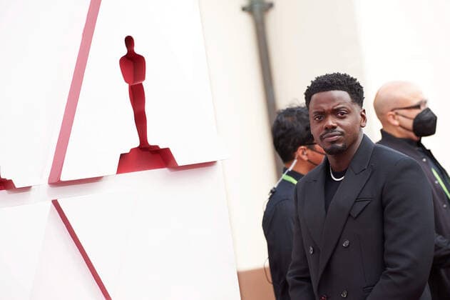 OscarÂ® nominee Daniel Kaluuya arrives on the red carpet of The 93rd OscarsÂ® at Union Station in Los Angeles, CA on Sunday, April 25, 2021. Los Angeles CA USA  Copyright: xMattxPetitx 34135348THA