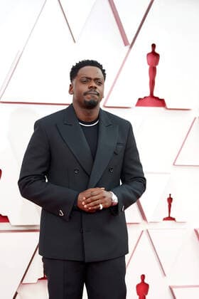 OscarÂ® nominee Daniel Kaluuya arrives on the red carpet of The 93rd OscarsÂ® at Union Station in Los Angeles, CA on Sunday, April 25, 2021. Los Angeles CA USA  Copyright: xMattxPetitx 34135350THA