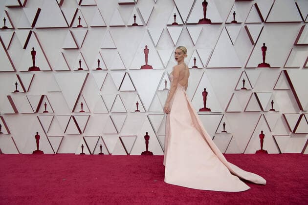 OscarÂ® nominee Vanessa Kirby arrives on the red carpet of The 93rd OscarsÂ® at Union Station in Los Angeles, CA on Sunday, April 25, 2021. Los Angeles CA USA  Copyright: xMattxPetitx 34135404THA
