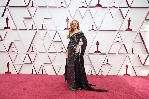April 25, 2021, Los Angeles, California, USA: MARLEE MATLIN arrives on the red carpet of The 93rd Oscars at Union Station. Los Angeles USA  - ZUMA 20210425_mda_z03_152 Copyright: xMattxPetitx