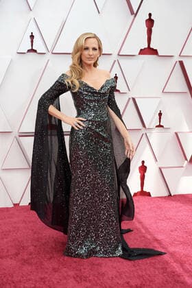 April 25, 2021, Los Angeles, California, USA: MARLEE MATLIN arrives on the red carpet of The 93rd Oscars at Union Station. Los Angeles USA  - ZUMA 20210425_mda_z03_159 Copyright: xMattxPetitx