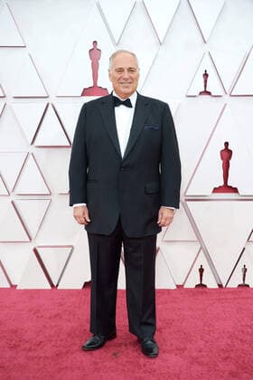 OscarÂ® nominee Michael Minkler arrives on the red carpet of The 93rd OscarsÂ® at Union Station in Los Angeles, CA on Sunday, April 25, 2021. Los Angeles CA USA  Copyright: xMattxPetitx 34135493THA