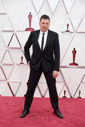 OscarÂ® nominee Atticus Ross arrives on the red carpet of The 93rd OscarsÂ® at Union Station in Los Angeles, CA on Sunday, April 25, 2021. Los Angeles CA USA  Copyright: xMattxPetitx 34135498THA