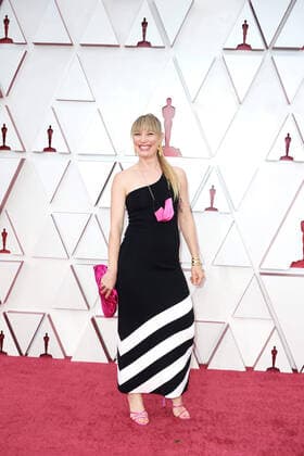 OscarÂ® nominee Elvira Lind arrives on the red carpet of The 93rd OscarsÂ® at Union Station in Los Angeles, CA on Sunday, April 25, 2021. Los Angeles CA USA  Copyright: xMattxPetitx 34135536THA