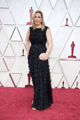 OscarÂ® nominee Sofia Sondervan arrives on the red carpet of The 93rd OscarsÂ® at Union Station in Los Angeles, CA on Sunday, April 25, 2021. Los Angeles CA USA  Copyright: xMattxPetitx 34135538THA