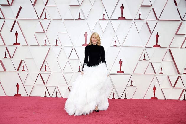 Laura Dern arrives on the red carpet of The 93rd OscarsÂ® at Union Station in Los Angeles, CA on Sunday, April 25, 2021. Los Angeles CA USA  Copyright: xMattxPetitx 34135541THA