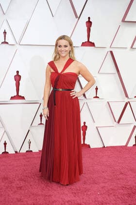 Reese Witherspoon arrives on the red carpet of The 93rd OscarsÂ® at Union Station in Los Angeles, CA on Sunday, April 25, 2021. Los Angeles CA USA  Copyright: xMattxPetitx 34135544THA