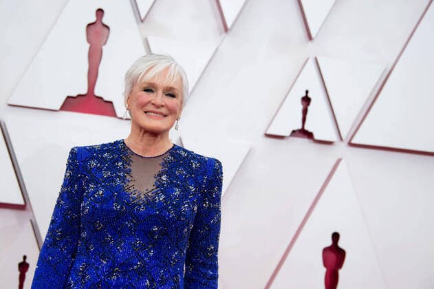 OscarÂ® nominee Glenn Close arrives on the red carpet of The 93rd OscarsÂ® at Union Station in Los Angeles, CA on Sunday, April 25, 2021. Los Angeles CA USA  Copyright: xMattxPetitx 34135585THA