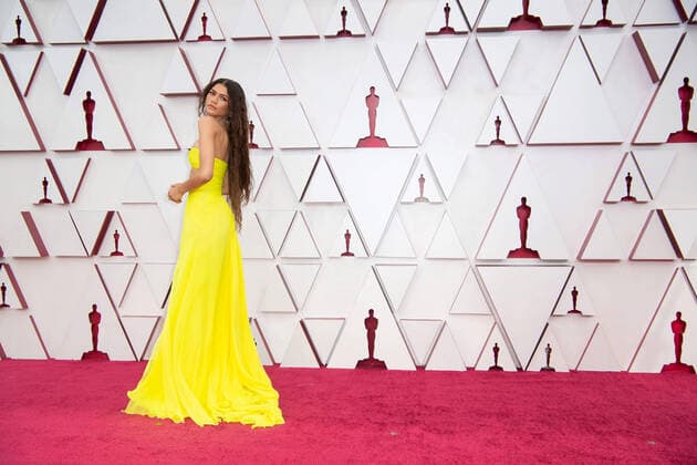 OscarÂ® presenter Zendaya arrives on the red carpet of The 93rd OscarsÂ® at Union Station in Los Angeles, CA on Sunday, April 25, 2021. Los Angeles CA USA  Copyright: xMattxPetitx 34135599THA