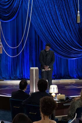 Daniel Kaluuya accepts the OscarÂ® for Best Actor in a Supprting Role during the live ABC Telecast of The 93rd OscarsÂ® at Union Station in Los Angeles, CA on Sunday, April 25, 2021. Los Angeles CA USA  Copyright: xToddxWawrychukx 34135640THA