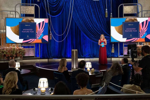 Reese Witherspoon presents the OscarÂ® for Animated Feature Film during the live ABC Telecast of The 93rd OscarsÂ® at Union Station in Los Angeles, CA on Sunday, April 25, 2021. Los Angeles CA USA  Copyright: xToddxWawrychukx 34135733THA