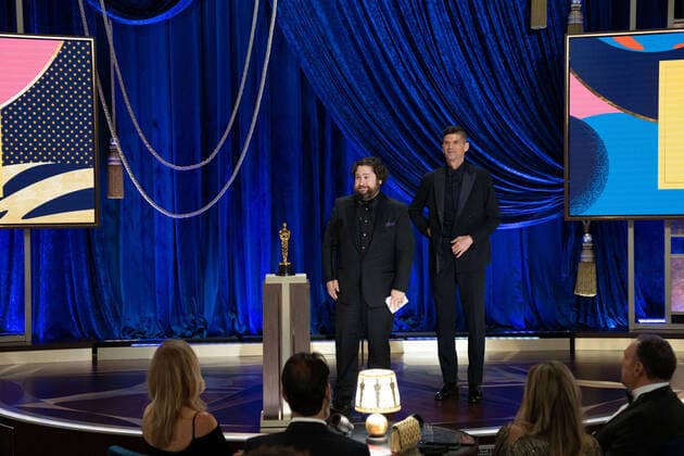Michael Govier and Will McCormack accept the OscarÂ® for Animated Short Film during the live ABC Telecast of The 93rd OscarsÂ® at Union Station in Los Angeles, CA on Sunday, April 25, 2021. Los Angeles CA USA  Copyright: xToddxWawrychukx 34135753THA