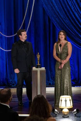 James Reed and Pippa Erlich accept the OscarÂ® for Documentary Feature during the live ABC Telecast of The 93rd OscarsÂ® at Union Station in Los Angeles, CA on Sunday, April 25, 2021. Los Angeles CA USA  Copyright: xToddxWawrychukx 34135767THA