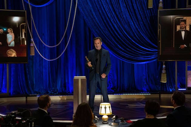 Scott Fisher accepts the OscarÂ® for Visual Effects during the live ABC Telecast of The 93rd OscarsÂ® at Union Station in Los Angeles, CA on Sunday, April 25, 2021. Los Angeles CA USA  Copyright: xToddxWawrychukx 34135776THA