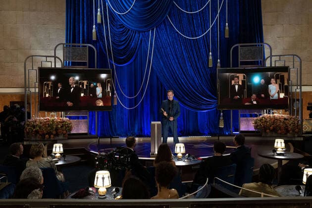 Scott Fisher accepts the OscarÂ® for Visual Effects during the live ABC Telecast of The 93rd OscarsÂ® at Union Station in Los Angeles, CA on Sunday, April 25, 2021. Los Angeles CA USA  Copyright: xToddxWawrychukx 34135798THA