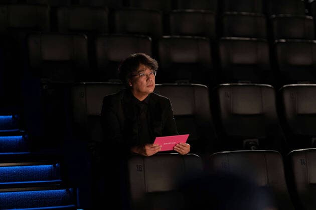 Bong Joon Ho presents the Oscars for Directing during the live ABC Telecast of The 93rd Oscars at Union Station in Los Angeles, CA on Sunday, April 25, 2021. Los Angeles CA USA  Copyright: xJaehyukxLeex 341351028THA