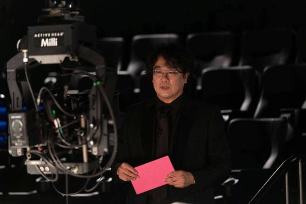 Bong Joon Ho presents the Oscars for Directing during the live ABC Telecast of The 93rd Oscars at Union Station in Los Angeles, CA on Sunday, April 25, 2021. Los Angeles CA USA  Copyright: xJaehyukxLeex 341351029THA