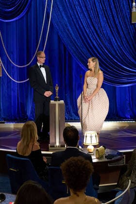 Pete Docter and Dana Murray accept the Oscars for Animated Feature Film during the live ABC Telecast of The 93rd Oscars at Union Station in Los Angeles, CA on Sunday, April 25, 2021. Los Angeles CA USA  Copyright: xToddxWawrychukx 34135938THA