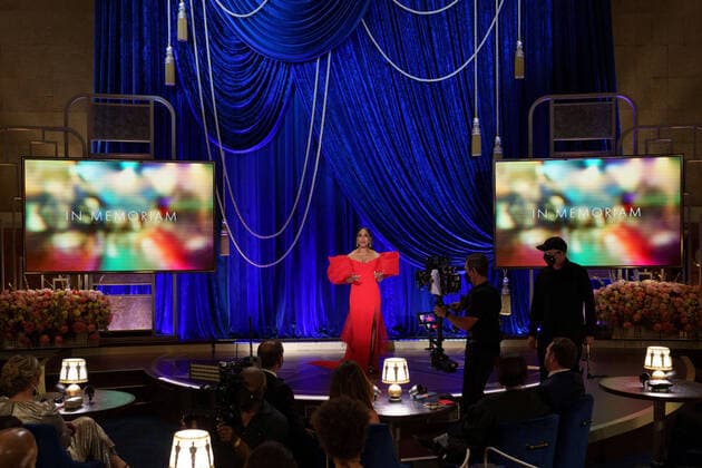 Angela Bassett presents during the live ABC Telecast of The 93rd Oscars at Union Station in Los Angeles, CA on Sunday, April 25, 2021. Los Angeles CA USA  Copyright: xToddxWawrychukx 34135958THA