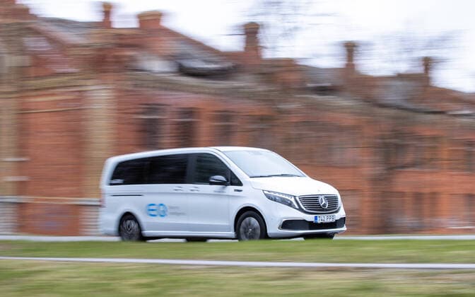 23.04.2021, Tallinn Mercedes-Benz EQV test drive. Photo Tairo Lutter, Postimees Tallinn Harjumaa Estonia 1TL23APR21A25  Copyright: xTairoxLutterx Mercedes-Benz EQV