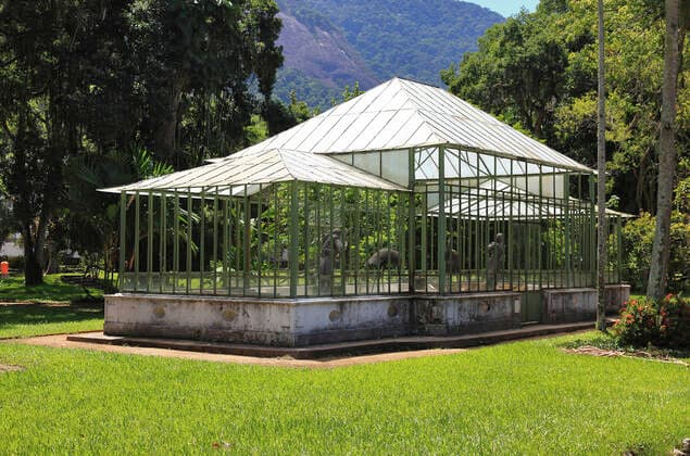 Im Botanischen Garten von Rio de Janeiro, Brasilien