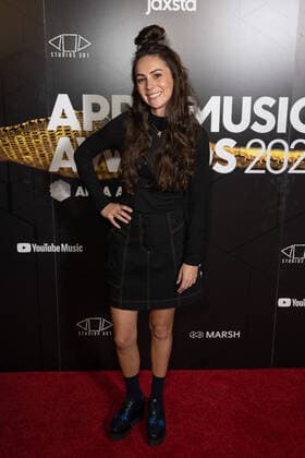 2021 APRA MUSIC AWARDS, Amy Shark attending The APRA Music Awards, in Sydney, Wednesday, April 28, 2021. ( NO ARCHIVING, EDITORIAL USE ONLY, NO USE IN BOOKS WITHOUT CONSENT SYDNEY NEW SOUTH WALES AUSTRALIA  Copyright: xJAMESxGOURLEYx 20210428001538207925