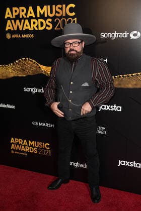 2021 APRA MUSIC AWARDS, Andrew Farriss during The APRA Music Awards, in Sydney, Wednesday, April 28, 2021. ( NO ARCHIVING, EDITORIAL USE ONLY, NO USE IN BOOKS WITHOUT CONSENT SYDNEY NEW SOUTH WALES AUSTRALIA  Copyright: xJAMESxGOURLEYx 20210428001538214291
