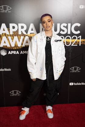 2021 APRA MUSIC AWARDS, Angel attending The APRA Music Awards, in Sydney, Wednesday, April 28, 2021. ( NO ARCHIVING, EDITORIAL USE ONLY, NO USE IN BOOKS WITHOUT CONSENT SYDNEY NEW SOUTH WALES AUSTRALIA  Copyright: xJAMESxGOURLEYx 20210428001538214780