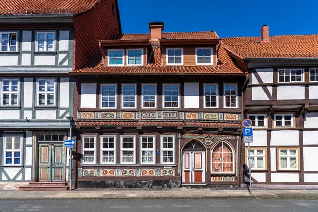 Ackerbürgerhaus Timber framed houses in Duderstadt, Lower Saxony, Germany Timber framed houses in Duderstadt, Lower Saxony, Germany
