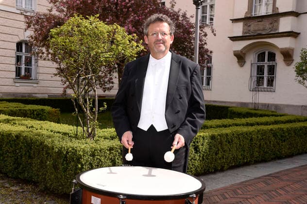 Mark Mast at the Paukenschlag gegen die Einsamkeit concert event of the Josef and Luise Kraft Foundation for senior citizens at the Mathildenstift Munich, 01 05 2021 Foto:xS.xAdamx xFuturexImage