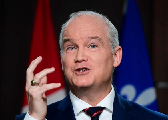 May 3, 2021, Ottawa, on, Canada: Conservative leader Erin O Toole holds press conference on Parliament Hill in Ottawa on Monday, May 3, 2021. Ottawa Canada  - ZUMAc35_ 20210503_zaf_c35_006 Copyright: xSeanxKilpatrickx