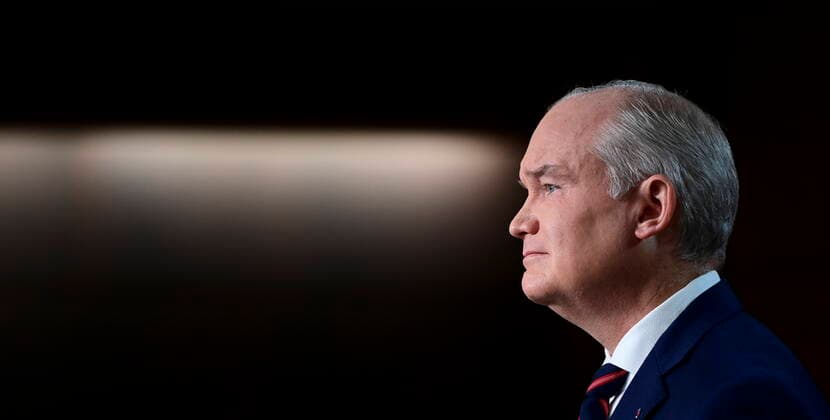May 3, 2021, Ottawa, on, Canada: Conservative leader Erin O Toole holds press conference on Parliament Hill in Ottawa on Monday, May 3, 2021. Ottawa Canada  - ZUMAc35_ 20210503_zaf_c35_008 Copyright: xSeanxKilpatrickx