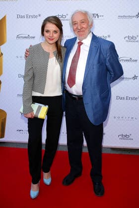 Jella Haase und Dieter Hallervorden - Film Prize (Filmpreis) nominations dinner in Berlin am 26.04.2014 Copyright: xJamesxColdreyx