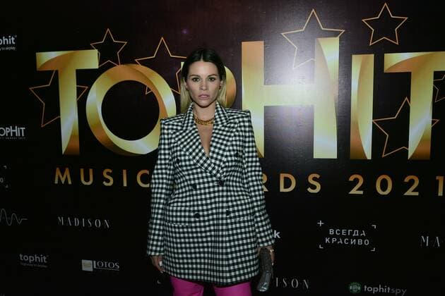 IX Top Hit Music Awards Russia 2021 ceremony at Madison Restaurant & Club. Moscow, April 19, 2021. on the picture: Ksenia Lugovaya photo: Pavel Kashaev PavelxKashaev