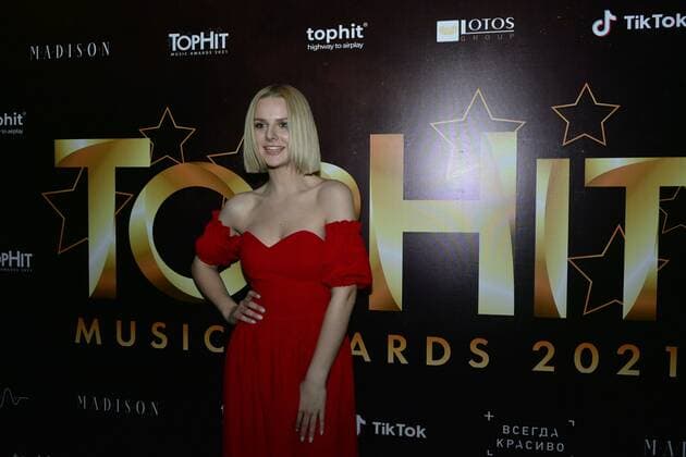 IX Top Hit Music Awards Russia 2021 ceremony at Madison Restaurant & Club. Moscow, April 19, 2021. on the picture: Angelica Pushnova. photo: Pavel Kashaev PavelxKashaev