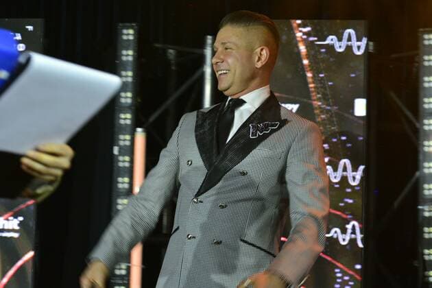 IX Top Hit Music Awards Russia 2021 ceremony at Madison Restaurant & Club. Moscow, April 19, 2021. on the picture: Mitya Fomin. photo: Pavel Kashaev PavelxKashaev