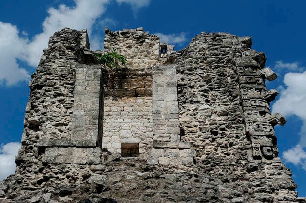 Chicanna was a Maya town that was built during the Classic period (600 A.D. to 830 A.D.). Becan; Rio Bec; Campeche; Mexico PaoloPicciotto REDA&CO 1028_14_PPI6635