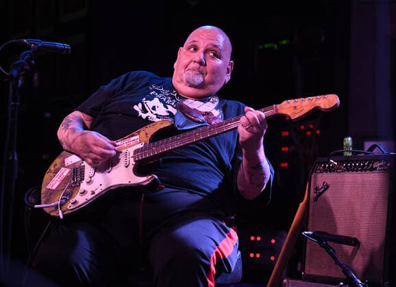 BOCA RATON - MAY 06: Popa Chubby performs at The Funky Biscuit on May 6, 2021 in Boca Raton, Florida. Copyright: xmpi04 MediaPunchx