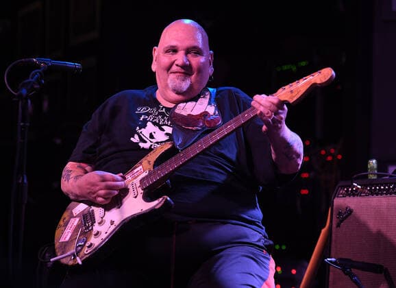 BOCA RATON - MAY 06: Popa Chubby performs at The Funky Biscuit on May 6, 2021 in Boca Raton, Florida. Copyright: xmpi04 MediaPunchx