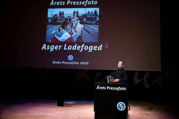 Asger Ladefoged wins for AArets press photo The winners of AArets Press photo are announced The award ceremony will take place in Den Sorte Diamant in Copenhagen on Friday 7 May 2021, Denmark  Copyright: MartinxSylvestx cop102 spdk20210507-160759-L