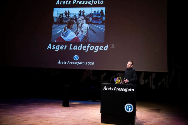 Asger Ladefoged wins for AArets press photo The winners of AArets Press photo are announced The award ceremony will take place in Den Sorte Diamant in Copenhagen on Friday 7 May 2021, Denmark  Copyright: MartinxSylvestx cop102 spdk20210507-160811-L